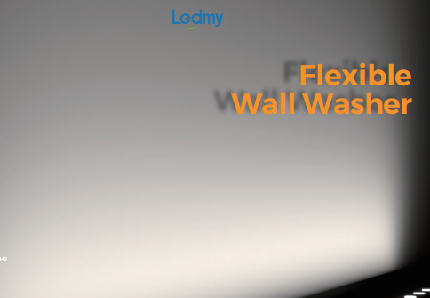 Flexible wall washer